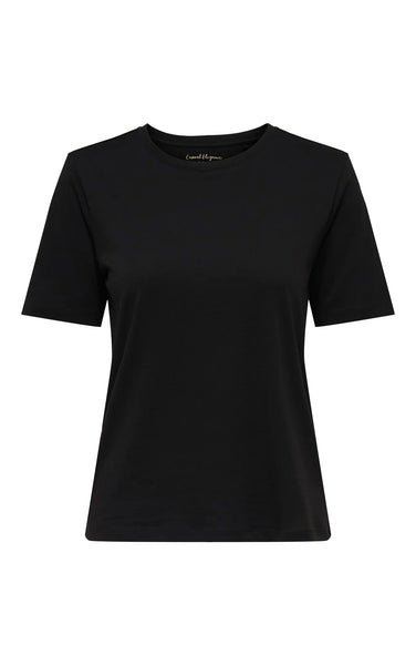 Happy Tee in Black