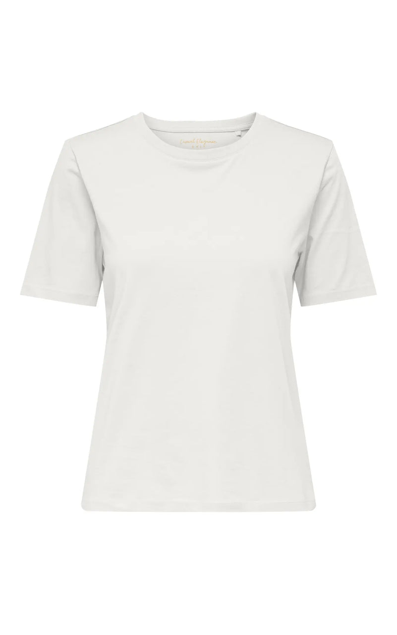 Happy Tee in Cloud Dancer