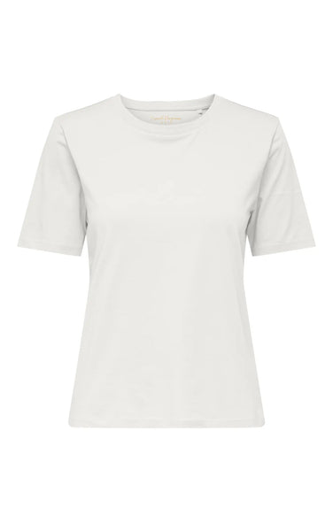 Happy Tee in Cloud Dancer