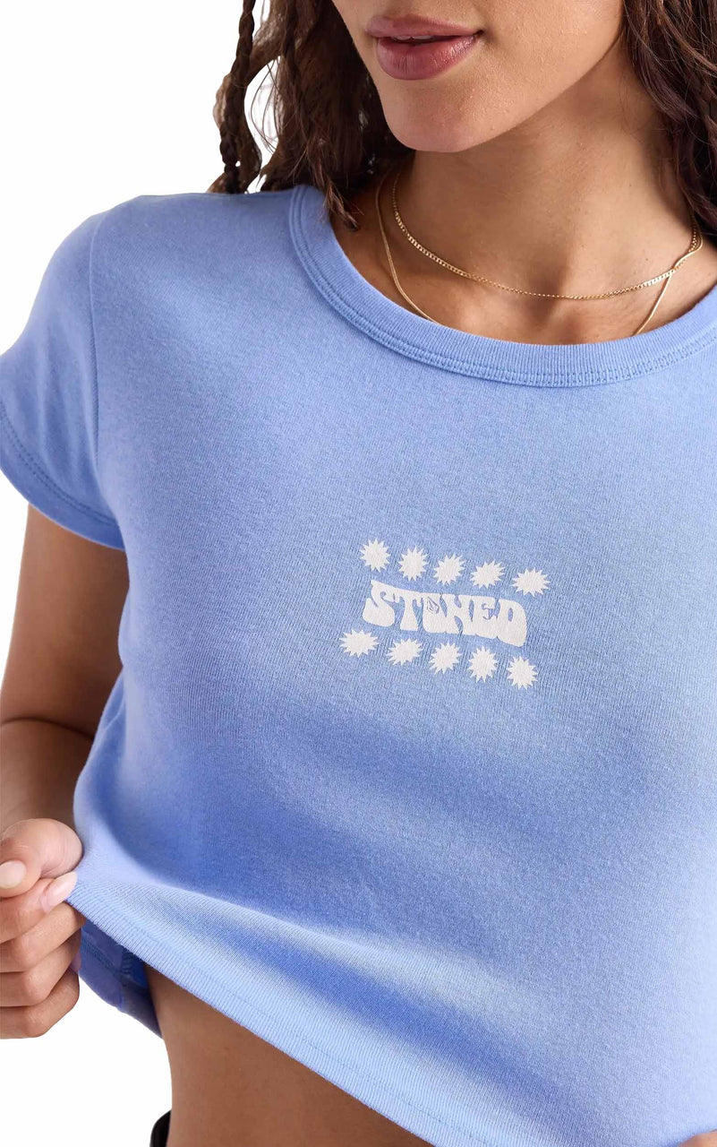 Detour 1991 Mid Tee in Cerulean
