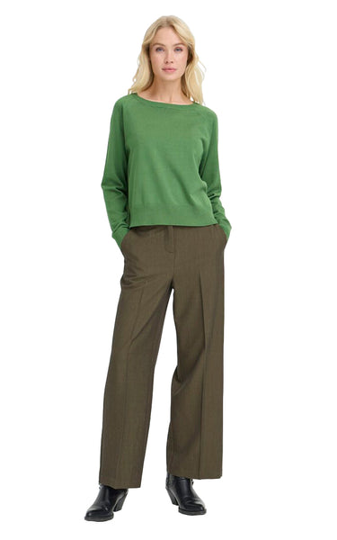 Mmorla Sweater in Artichoke Green