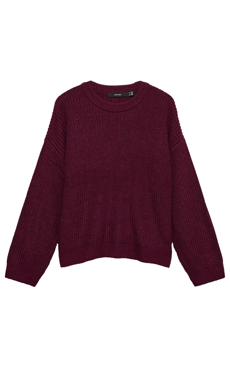 Lea Sweater in Windsor Wine