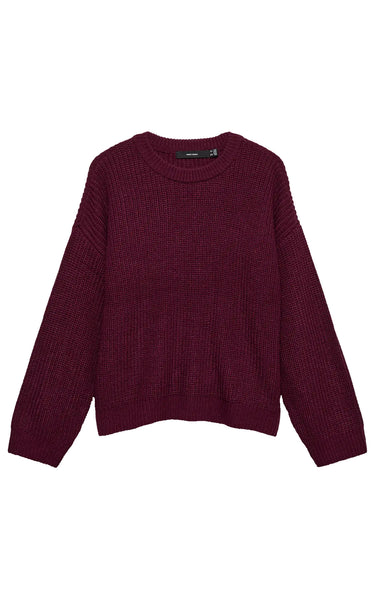 Lea Sweater in Windsor Wine