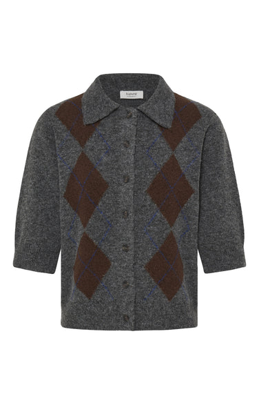 Ofira Cardigan in Dark Grey Melange