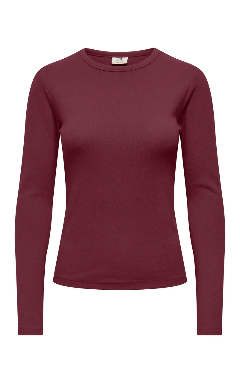Vaya Long Sleeve Top in Windsor Wine