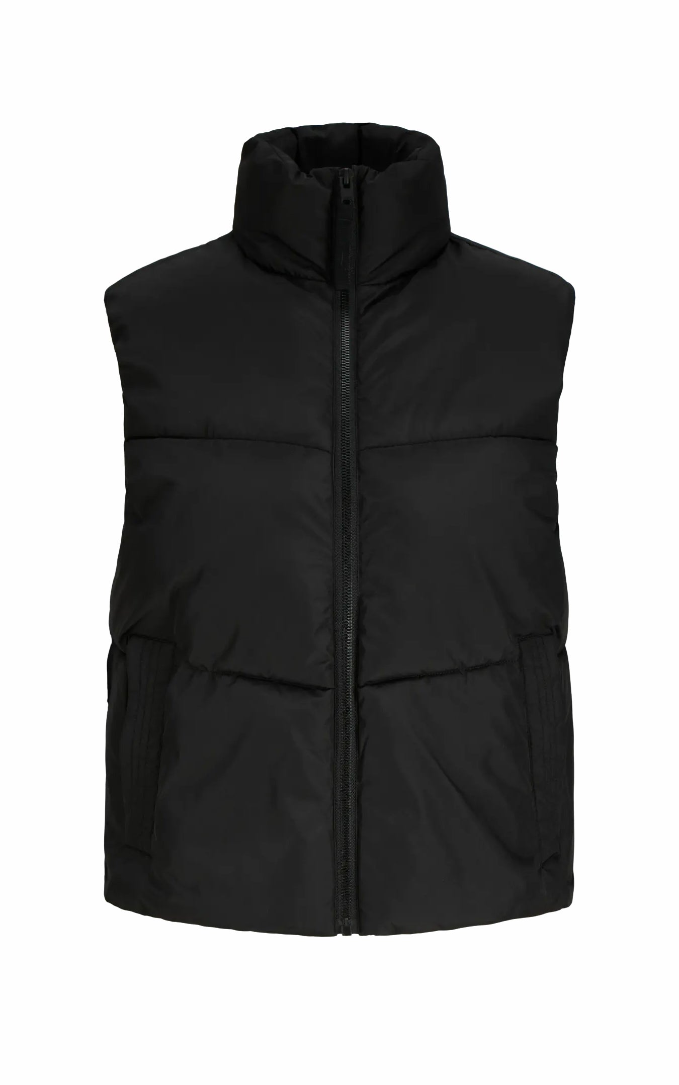 Maeve Puffer Vest in Black