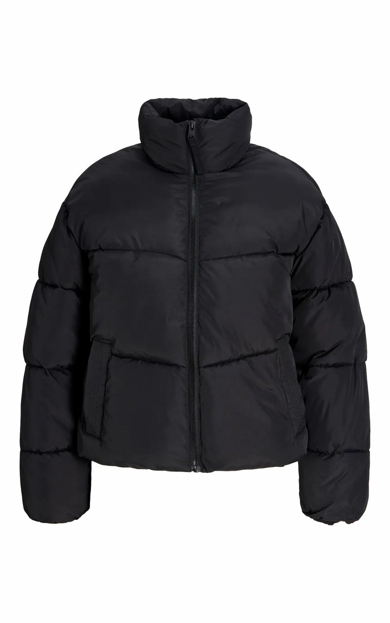 Maeve Puffer Jacket in Black