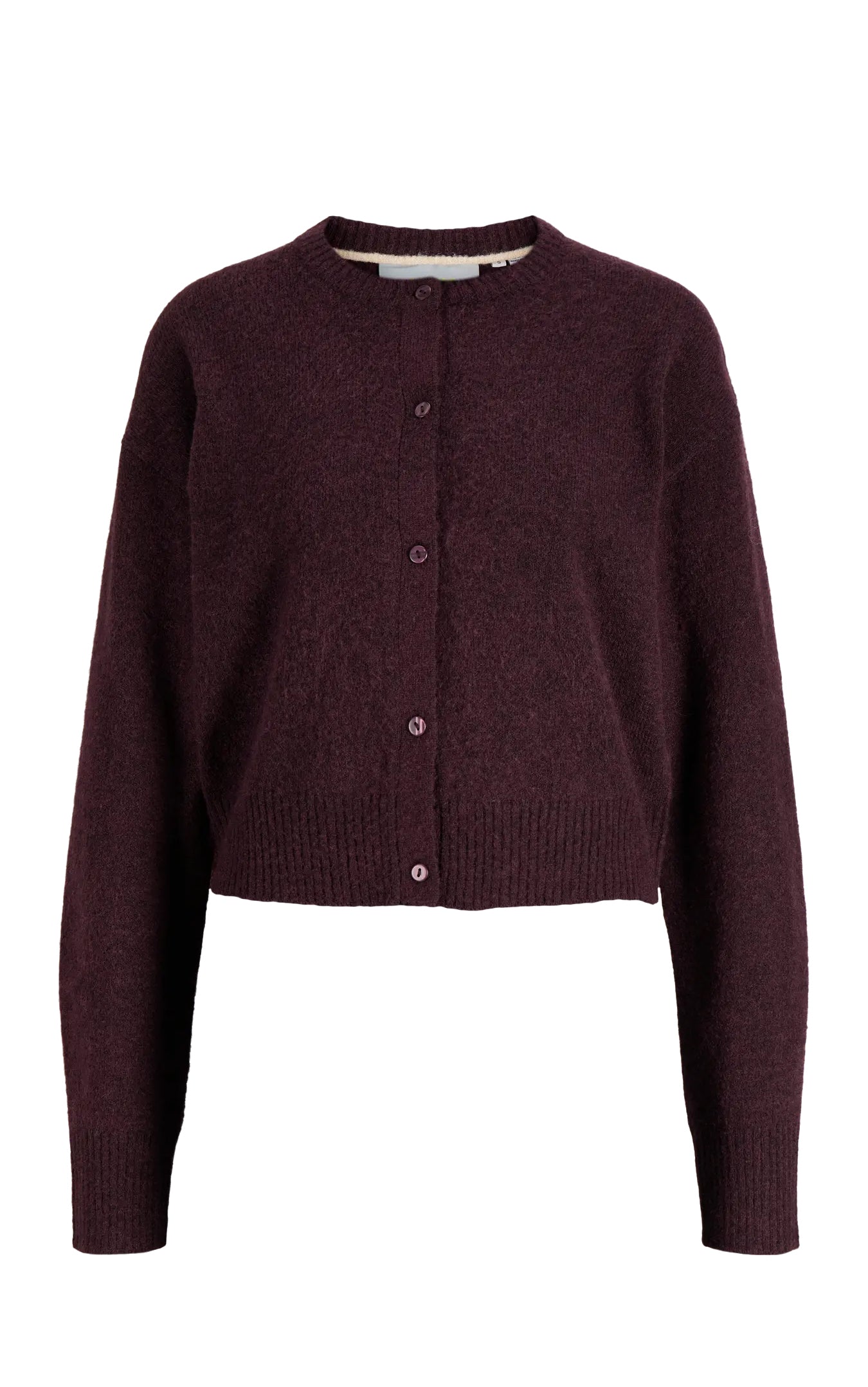 Natalie Diverse Cardigan in Winetasting
