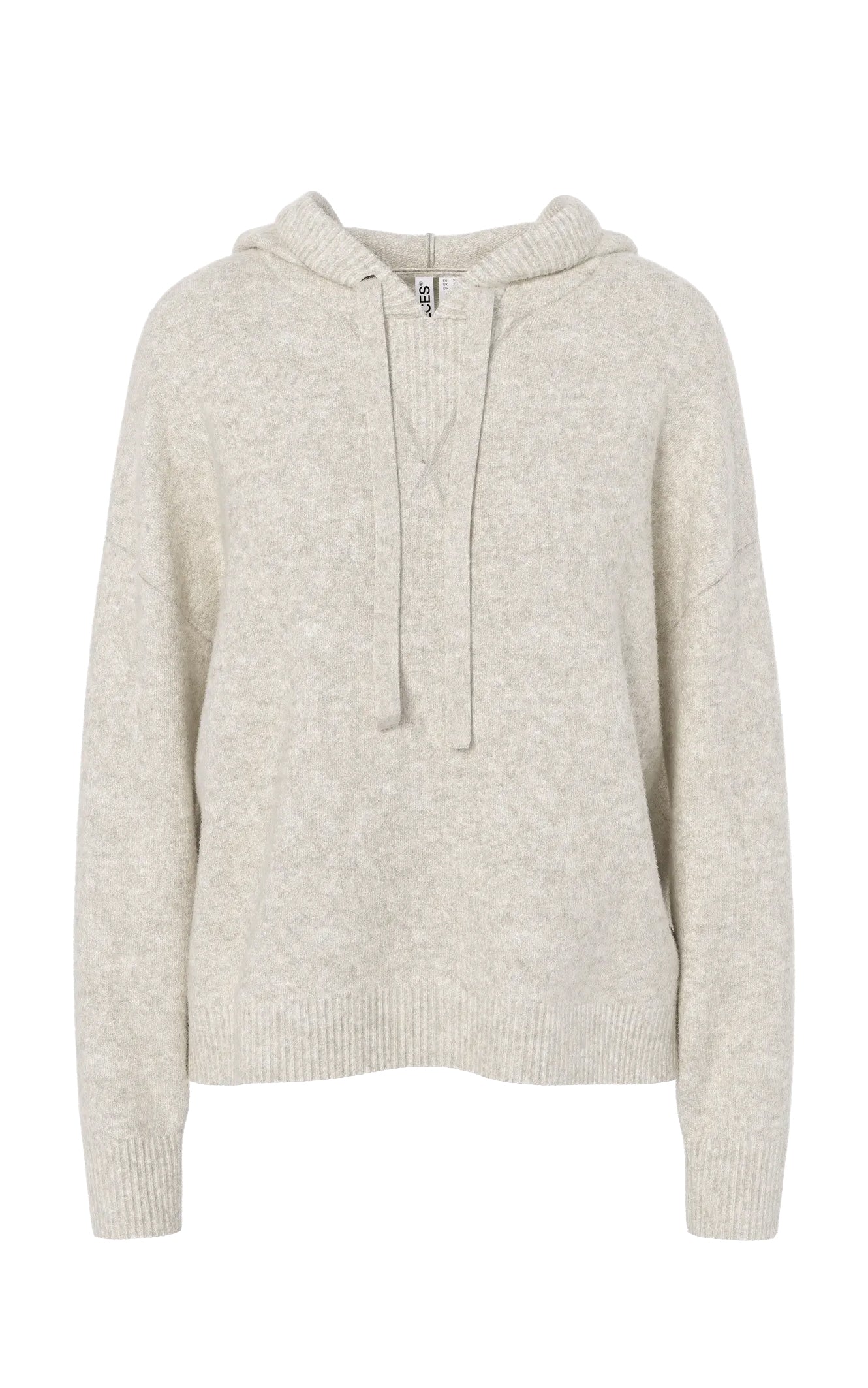 Malou Knit Hoodie in Birch