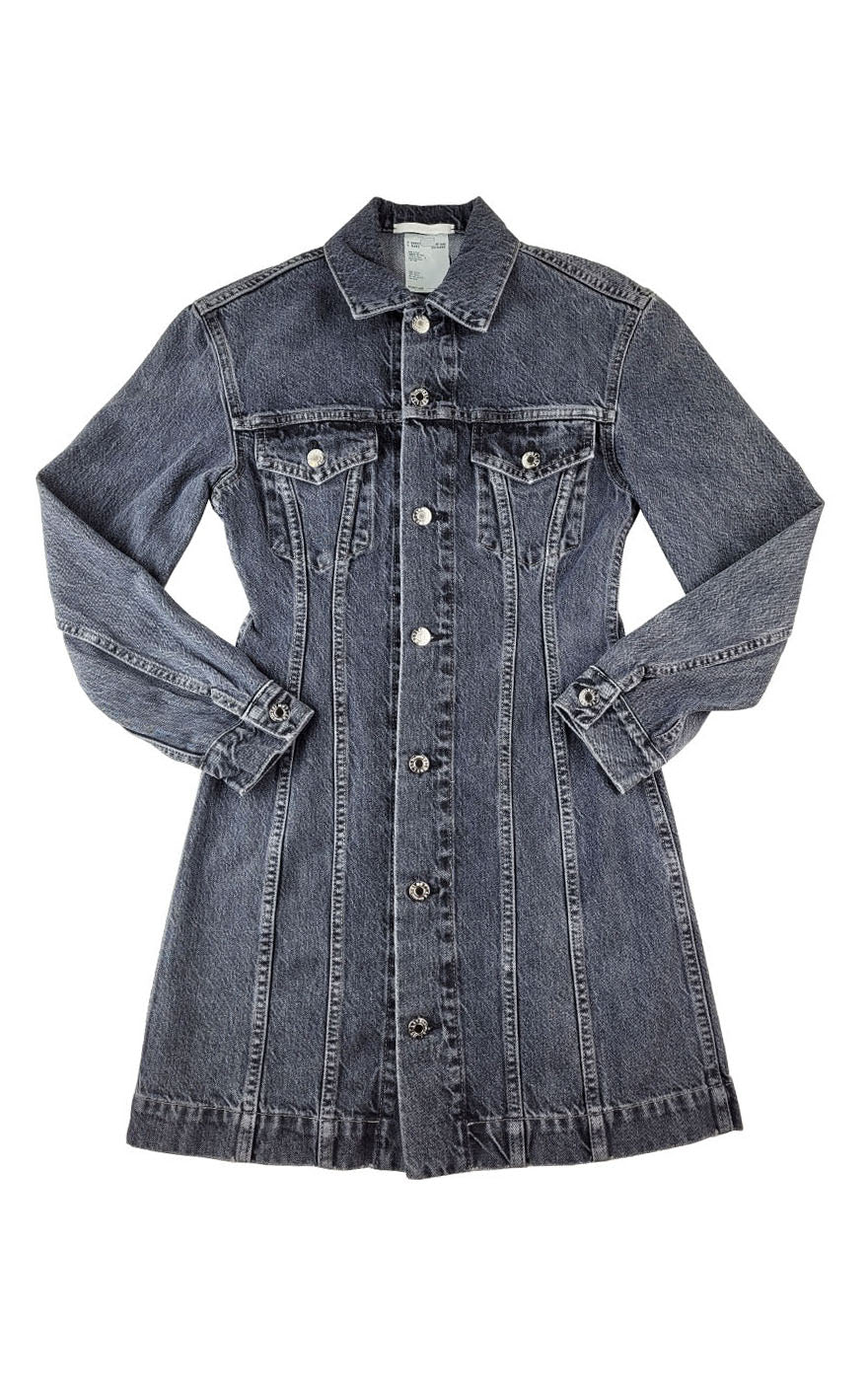 HELMUT LANG Femme Trucker Denim Dress