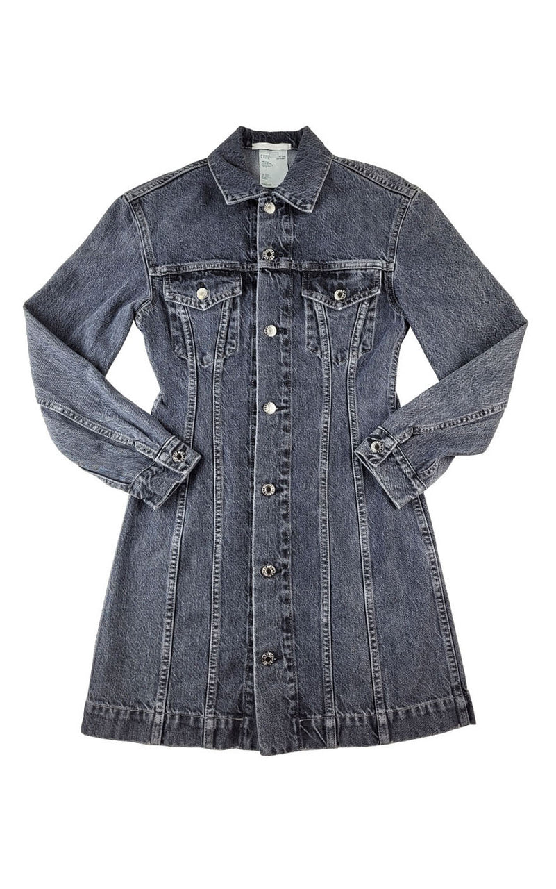 HELMUT LANG Femme Trucker Denim Dress