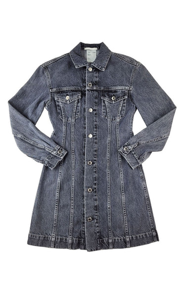 HELMUT LANG Femme Trucker Denim Dress