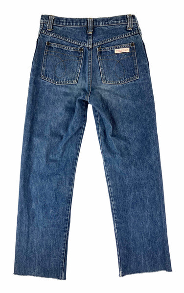 70s Indigo Jeans