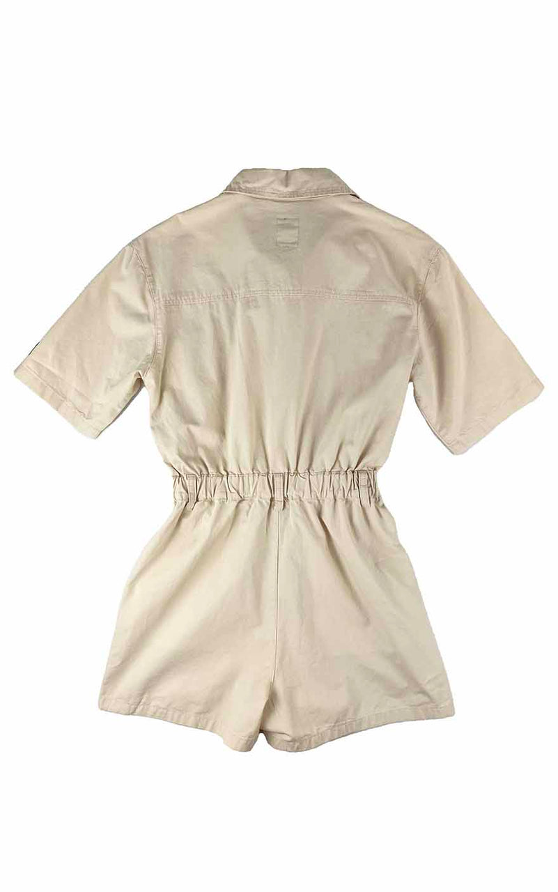 DR DENIM Tove Playsuit in Cookie