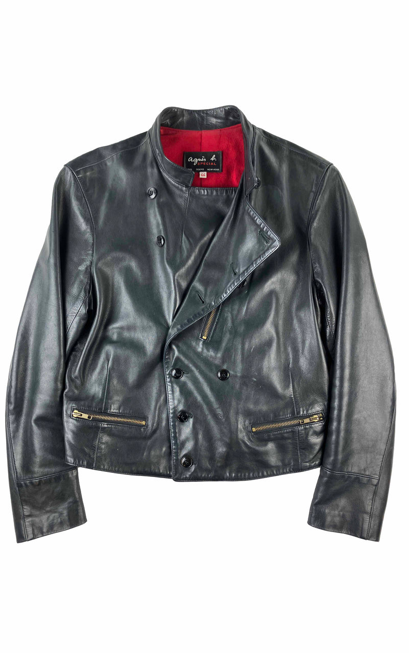 AGNES B Leather Jacket