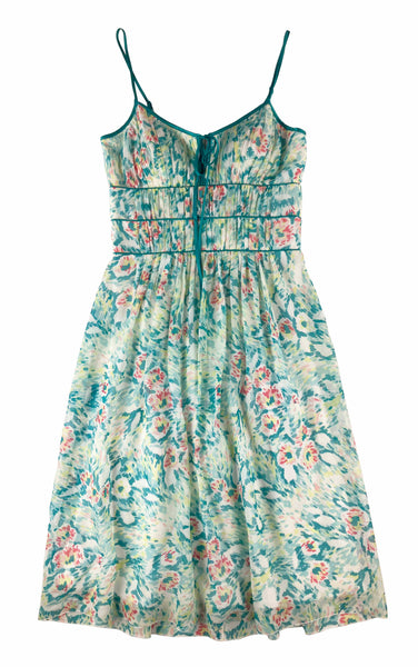 Silk Springtime Dress