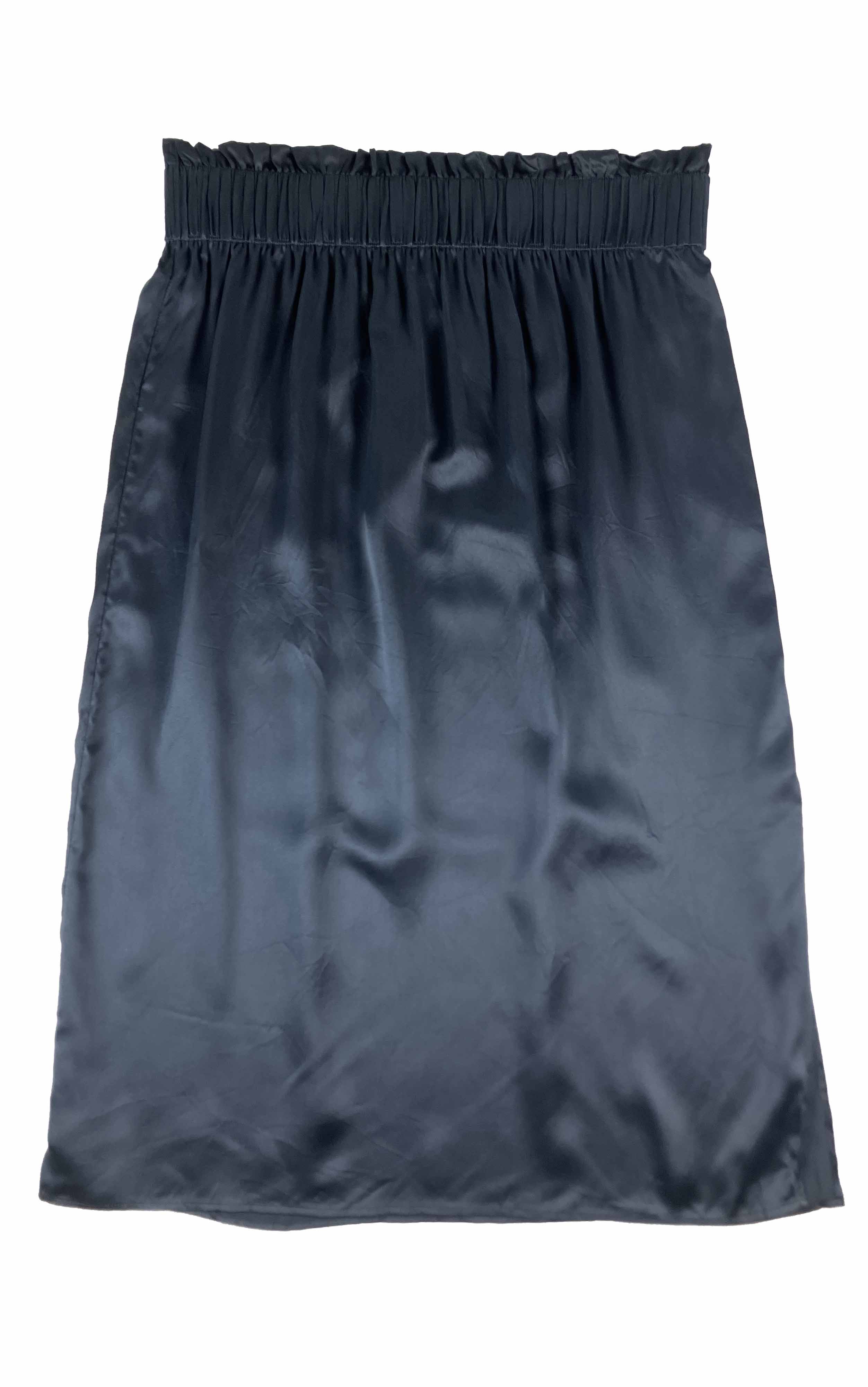 Silk Midi Skirt