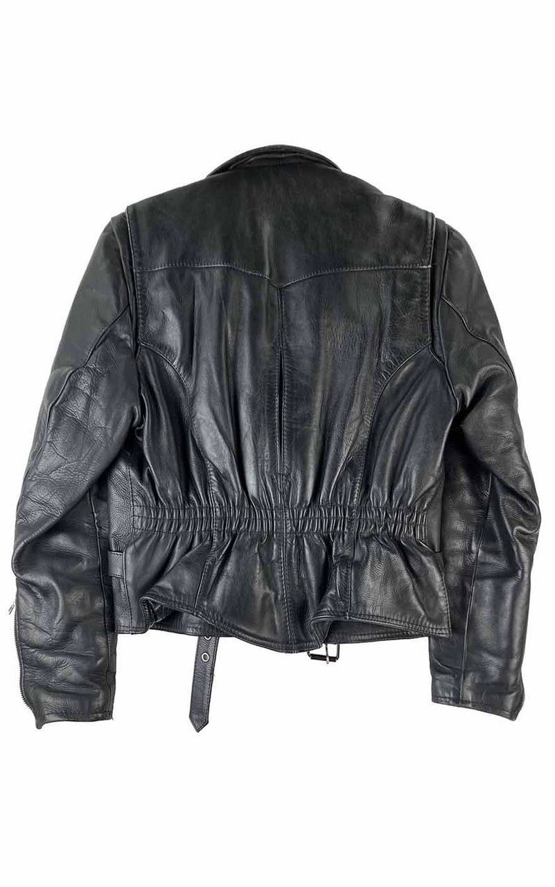 Classic Leather Biker Jacket
