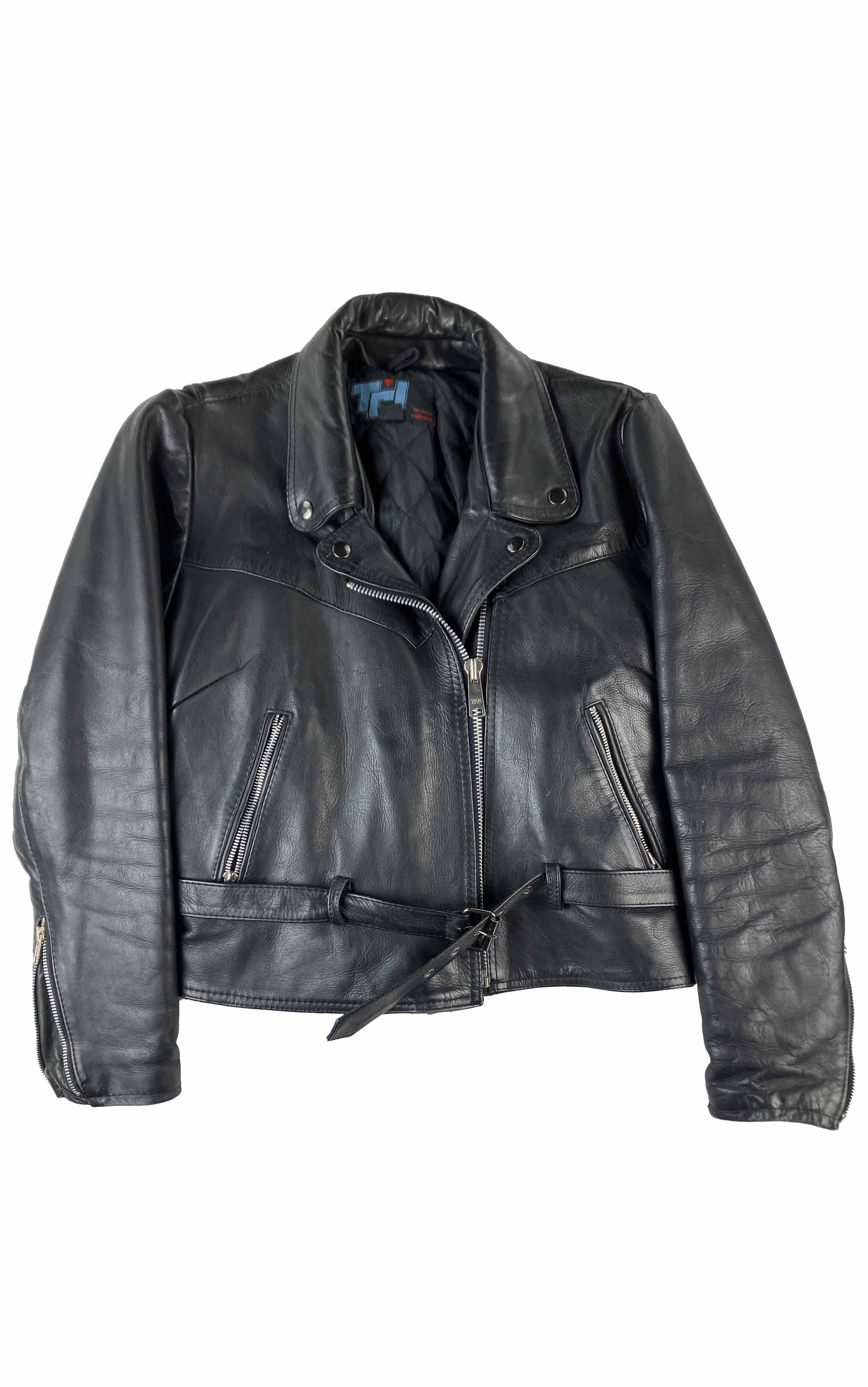 Classic Leather Biker Jacket