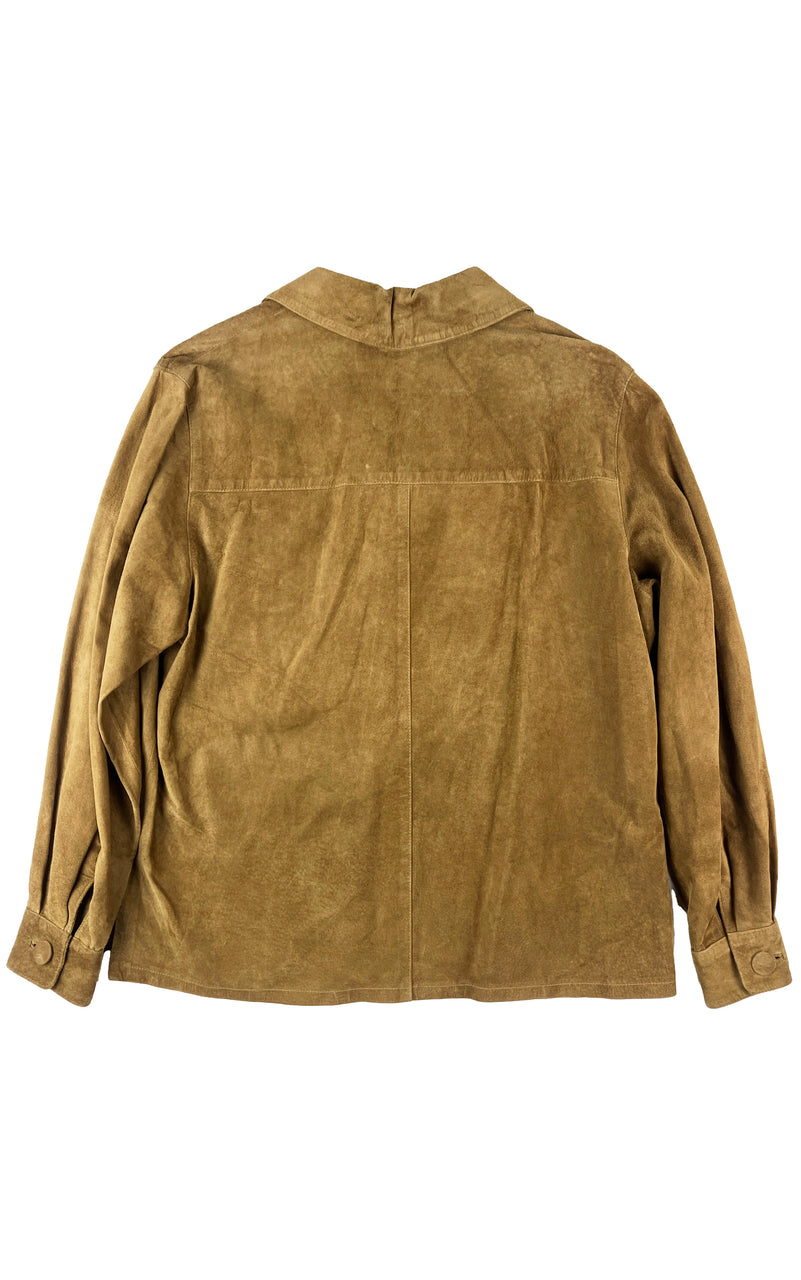 Suede Over Shirt