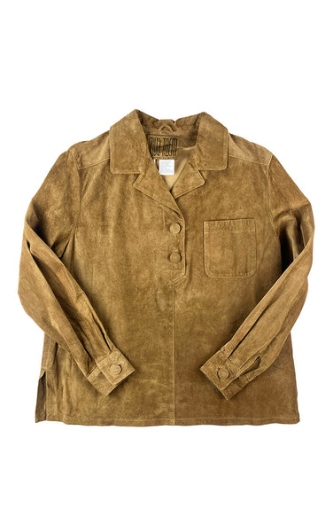 Suede Over Shirt