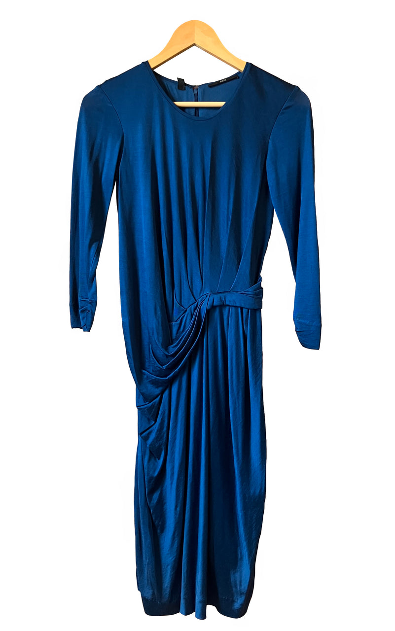 Hugo Boss Pinned + Draped Dress