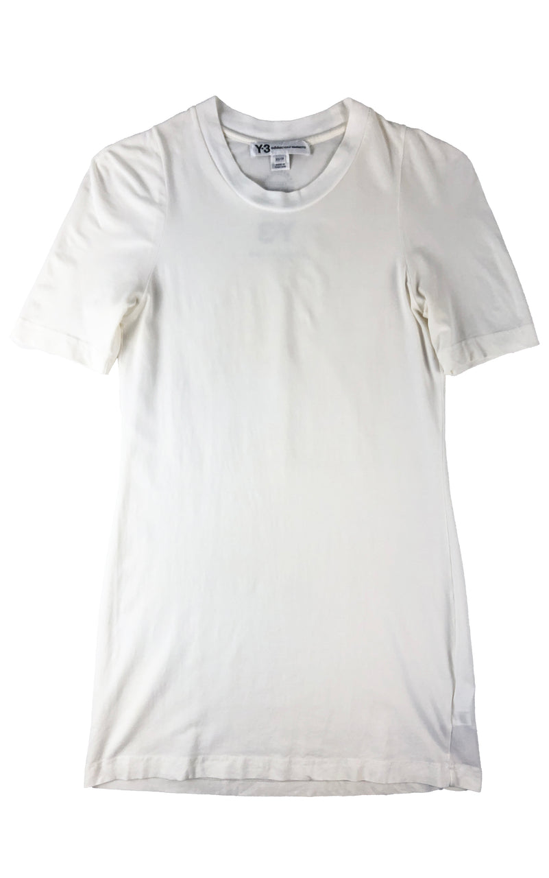 Y-3 Long White Tee