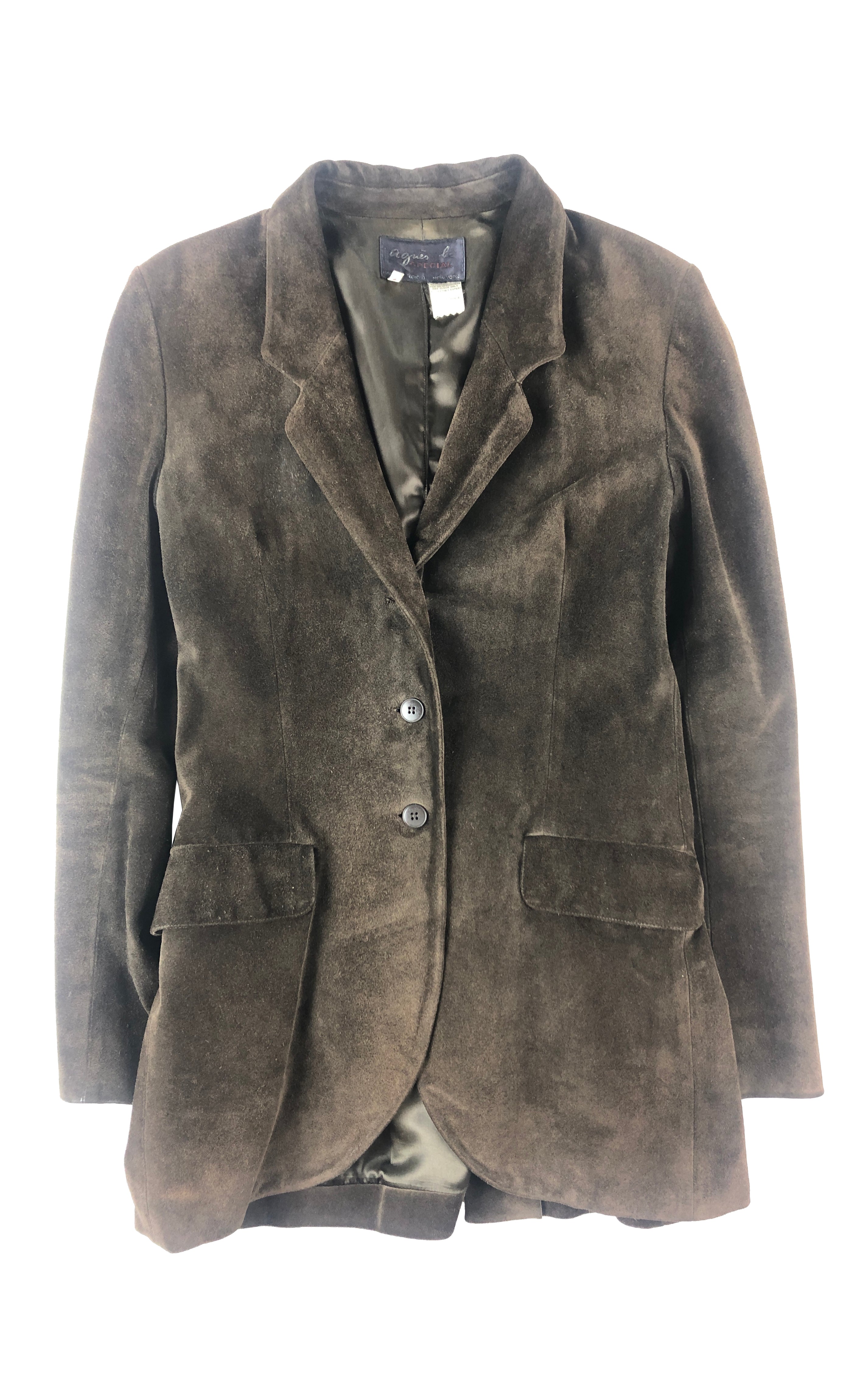 Agnes B Rich Suede Jacket