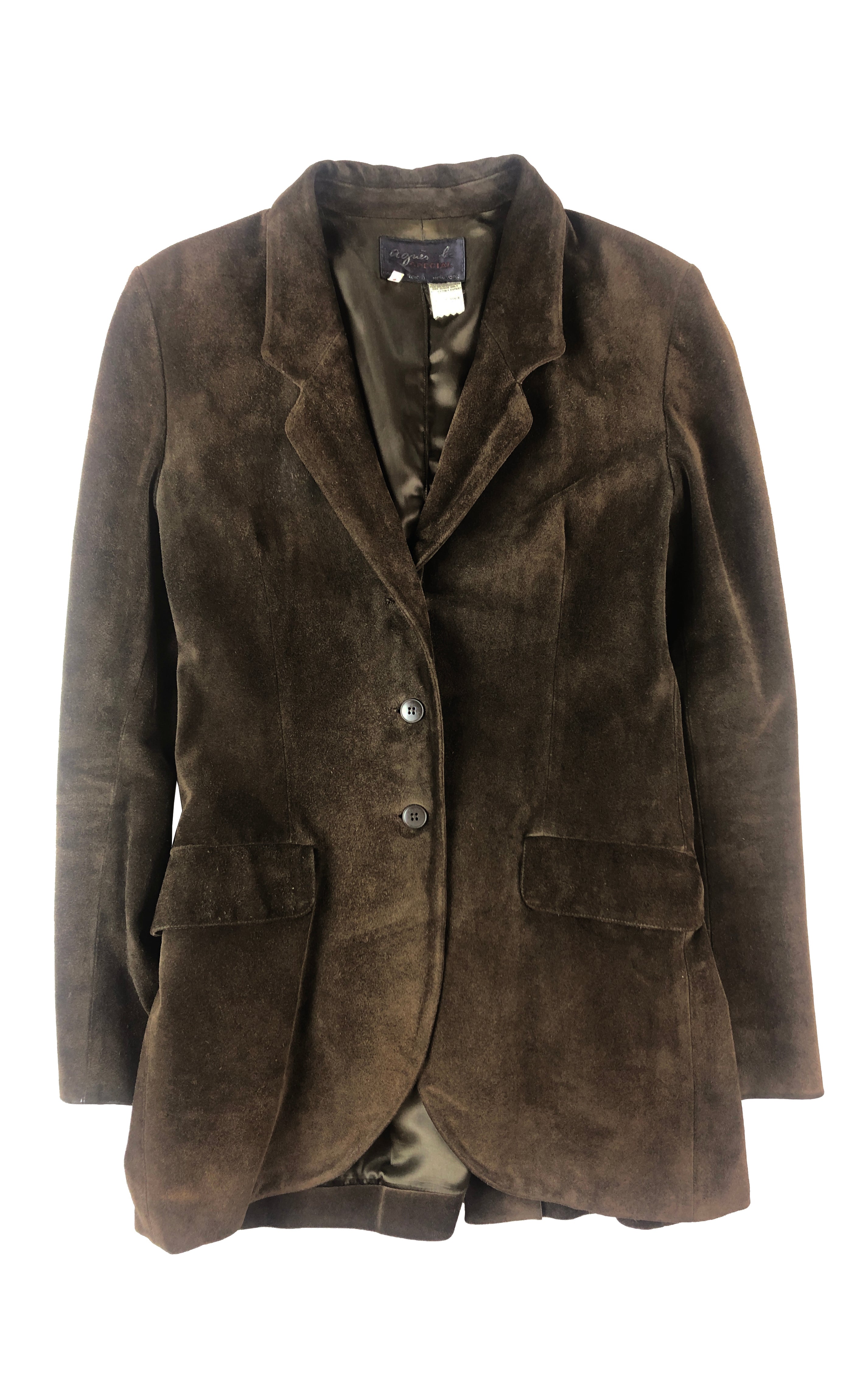 Agnes B Rich Suede Jacket