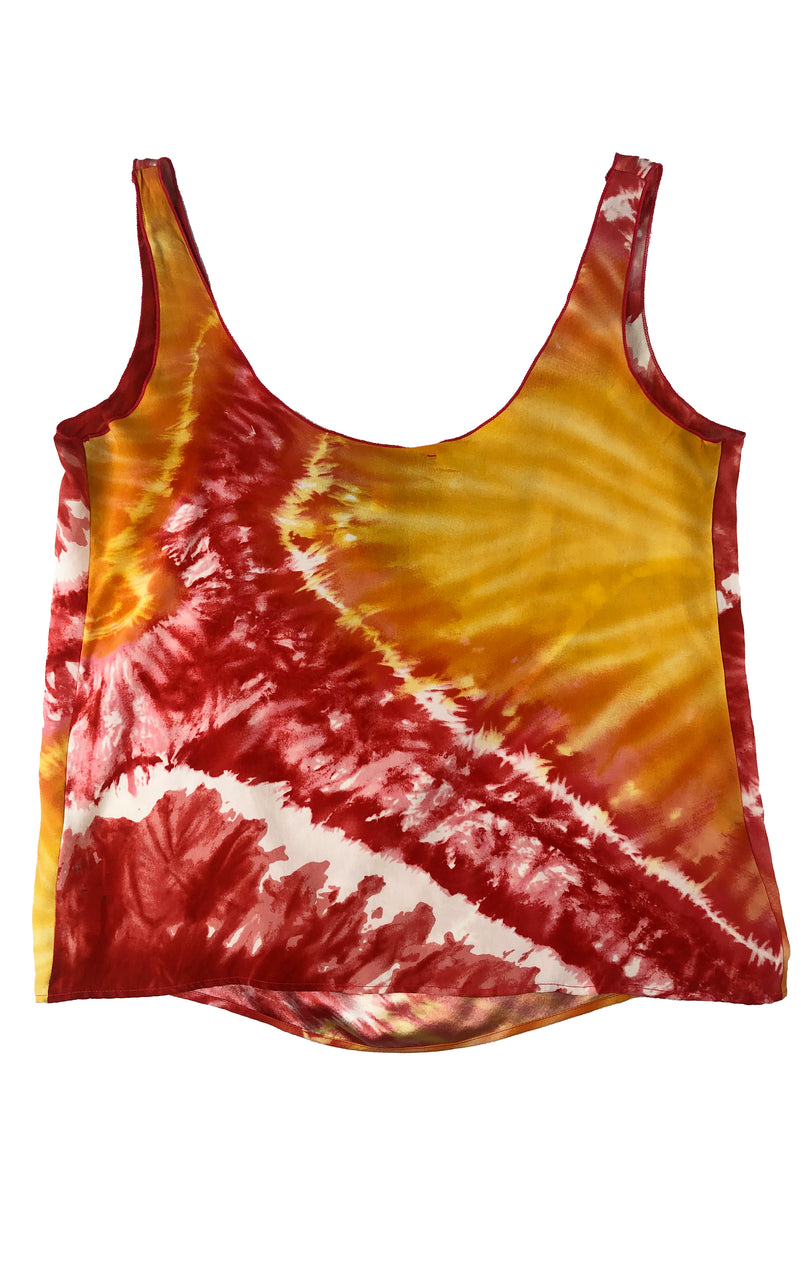 Silk Tie Dye Tank