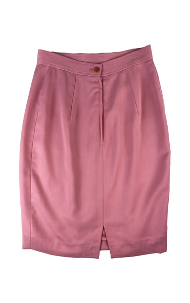 Bubblegum Pink UNGARO Skirt