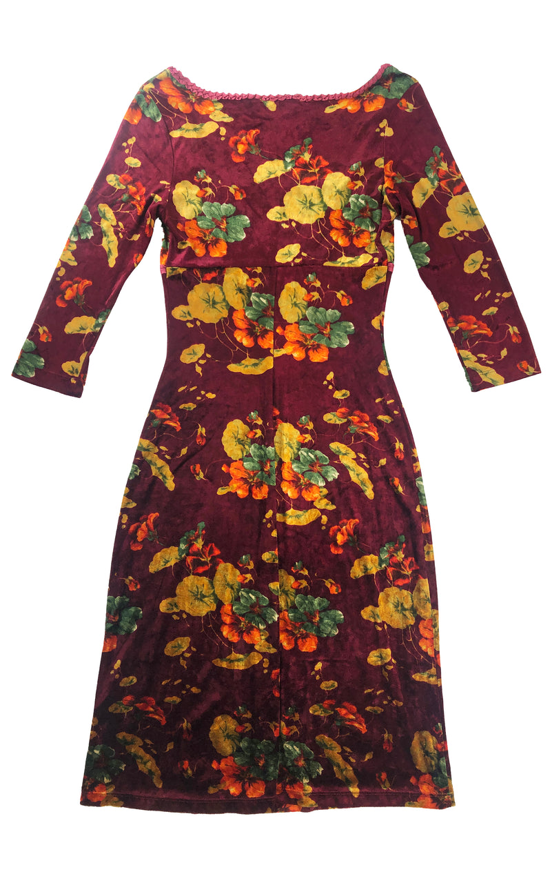 Betsey Johnson Velvet Harvest Dress