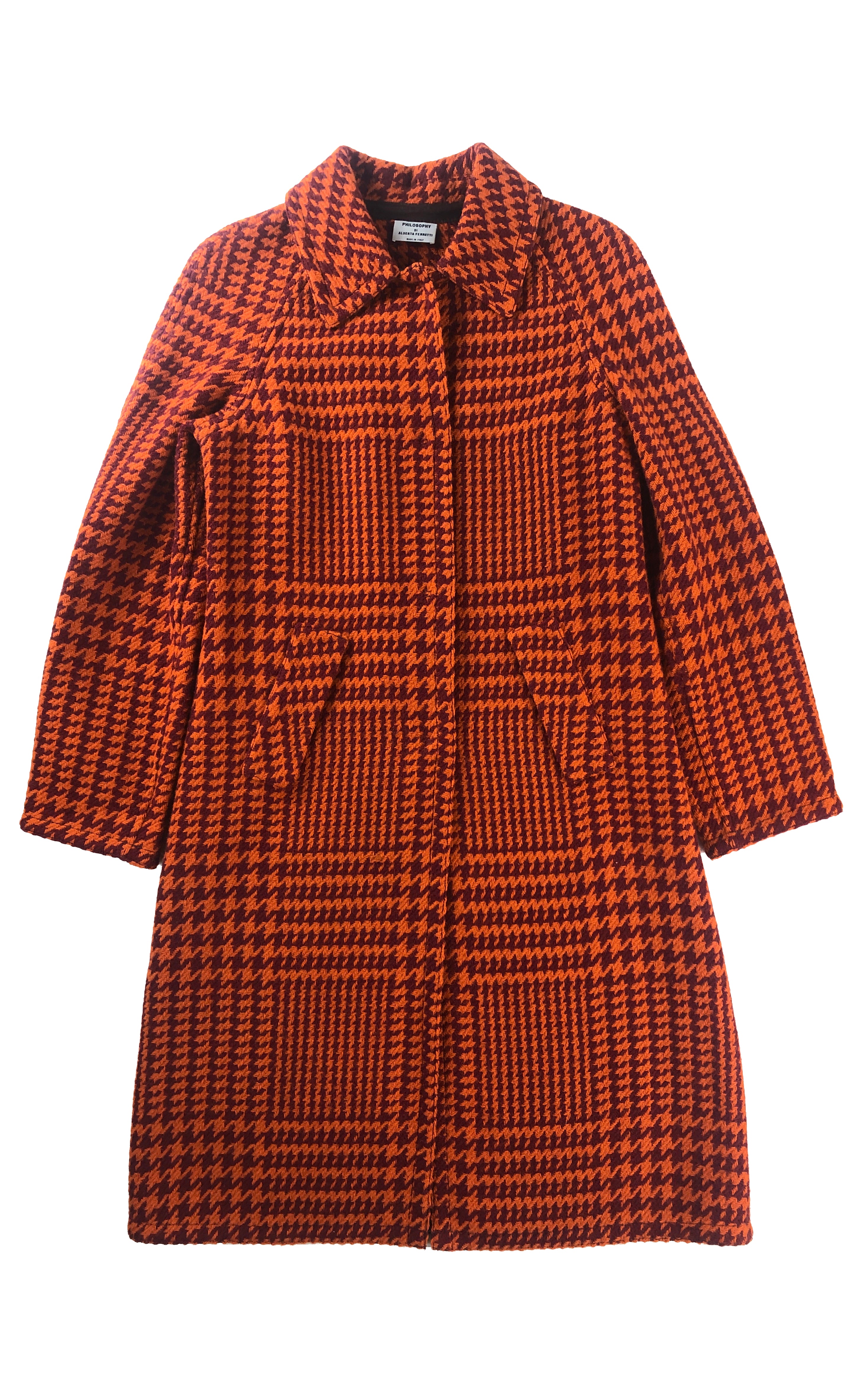 Houndstooth Overcoat