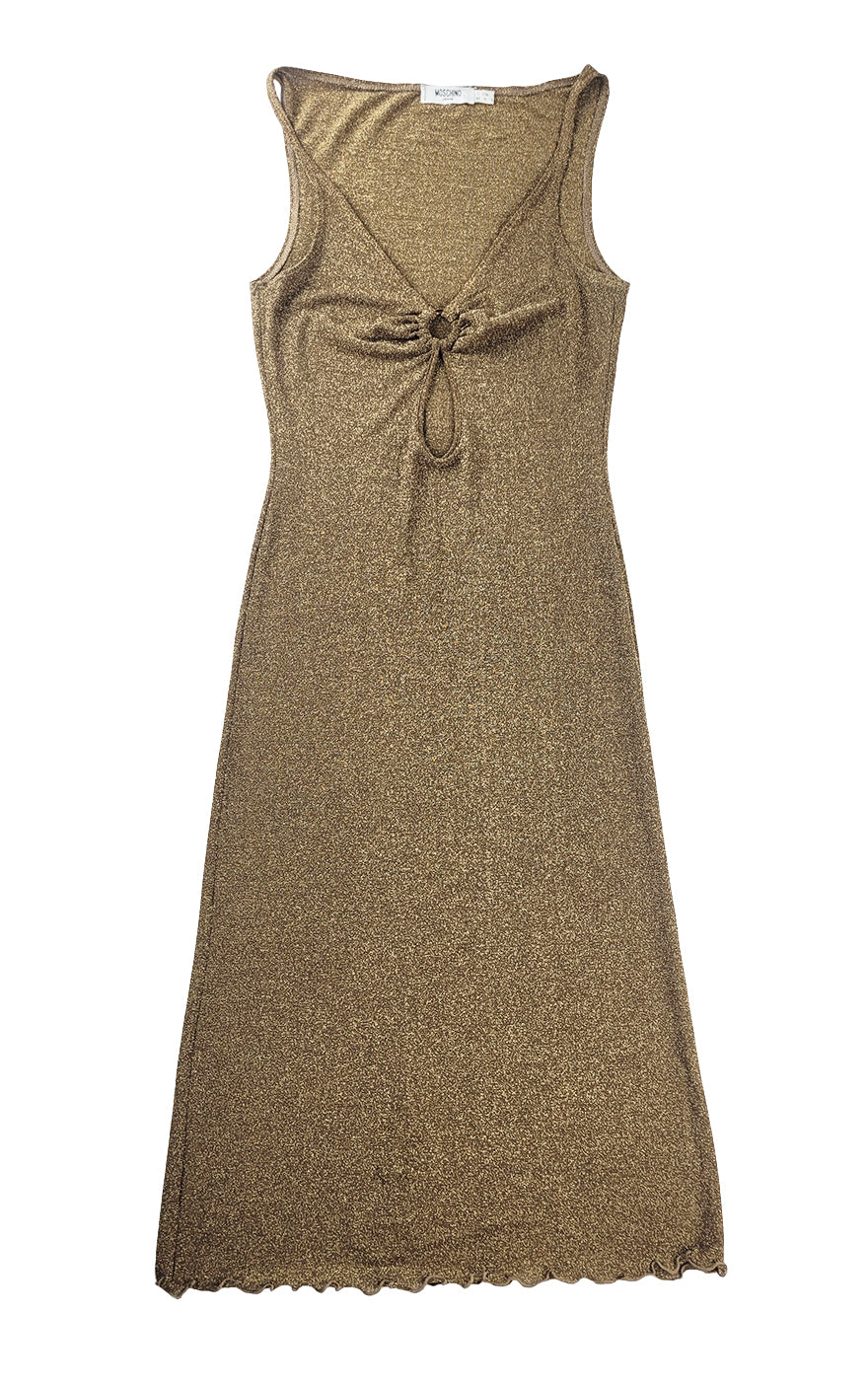 MOSCHINO Metallic Dress
