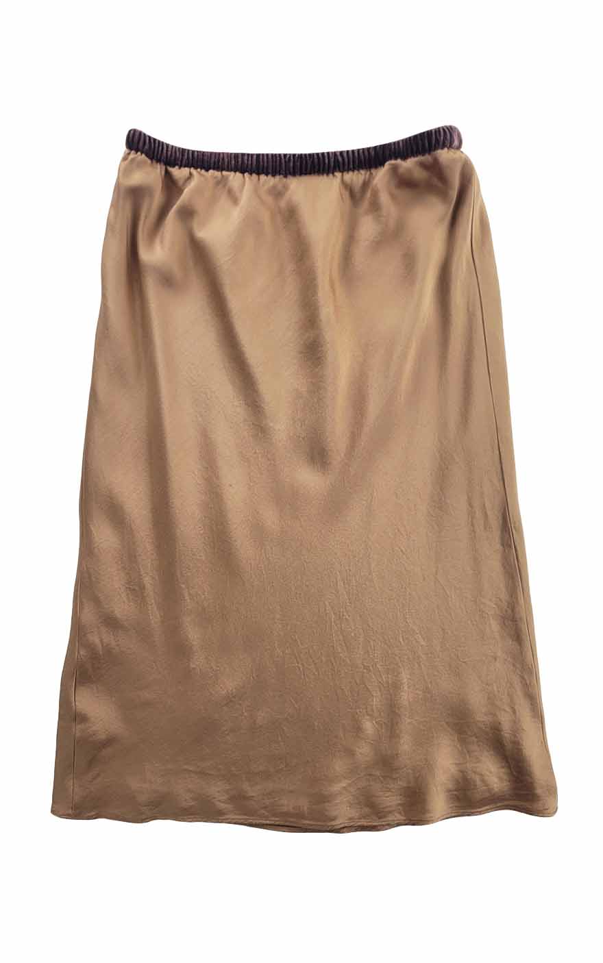 Brûléed Silk Skirt