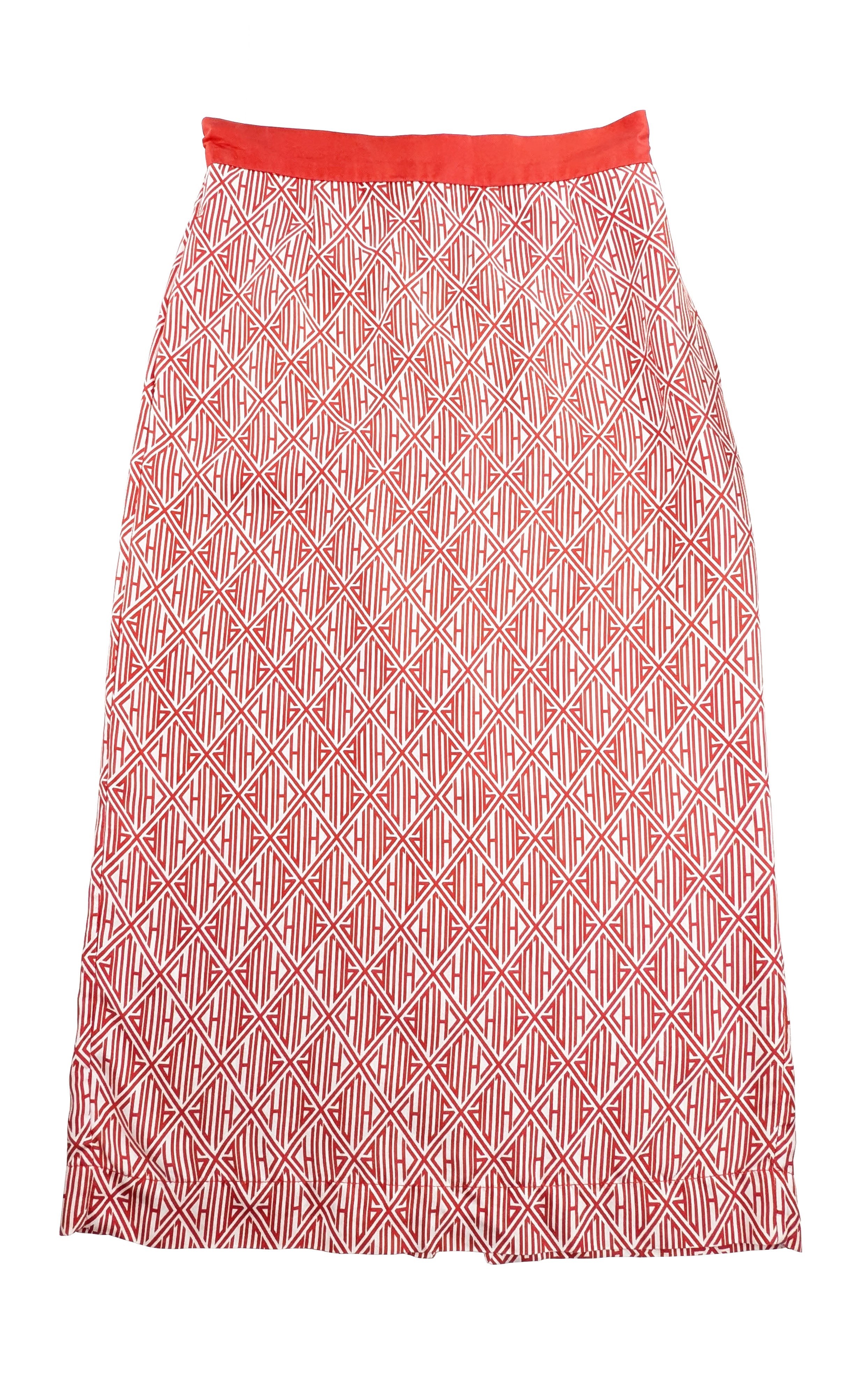 Silk Geometry Skirt