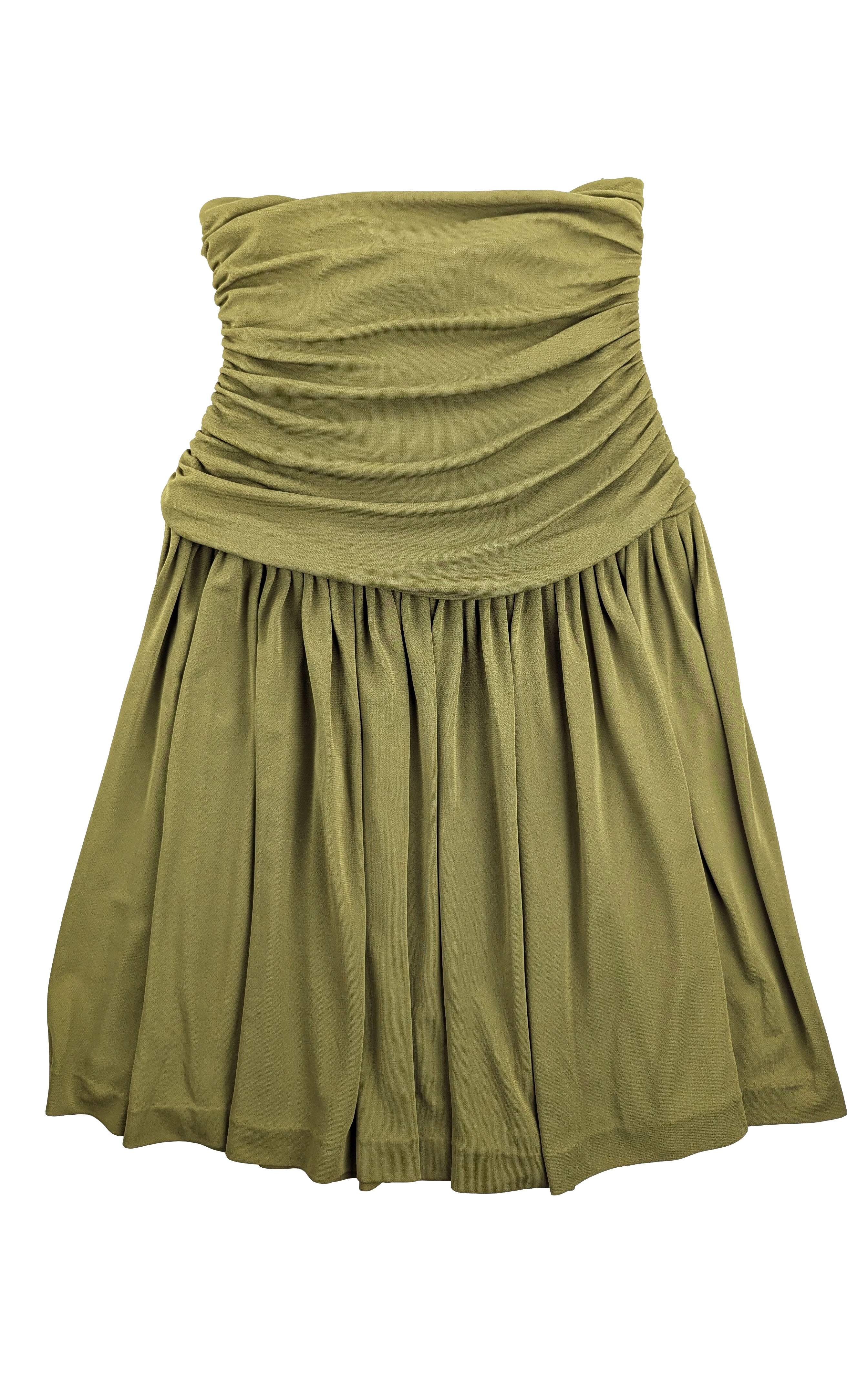 Omo Norma Kamali Ultra-Hi Rise Skirt