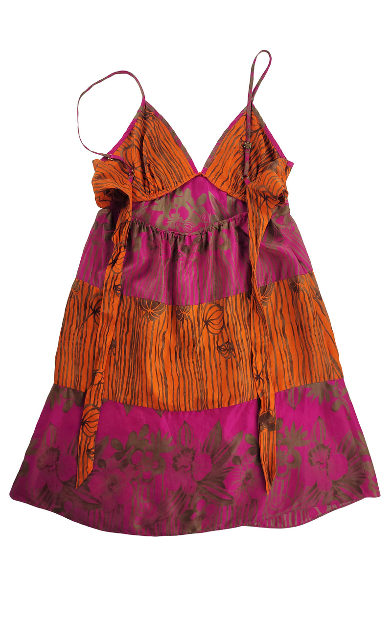 Guess Jeans Silk Sun Dress