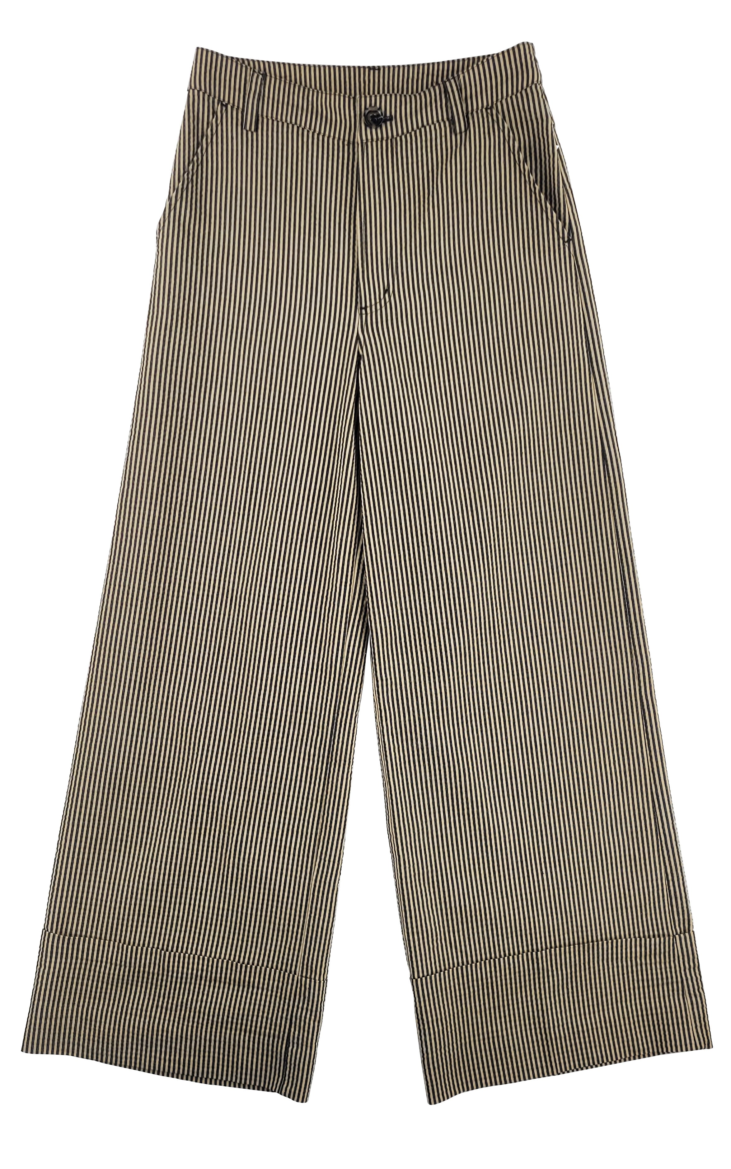 GANNI Hickory Striped Trousers