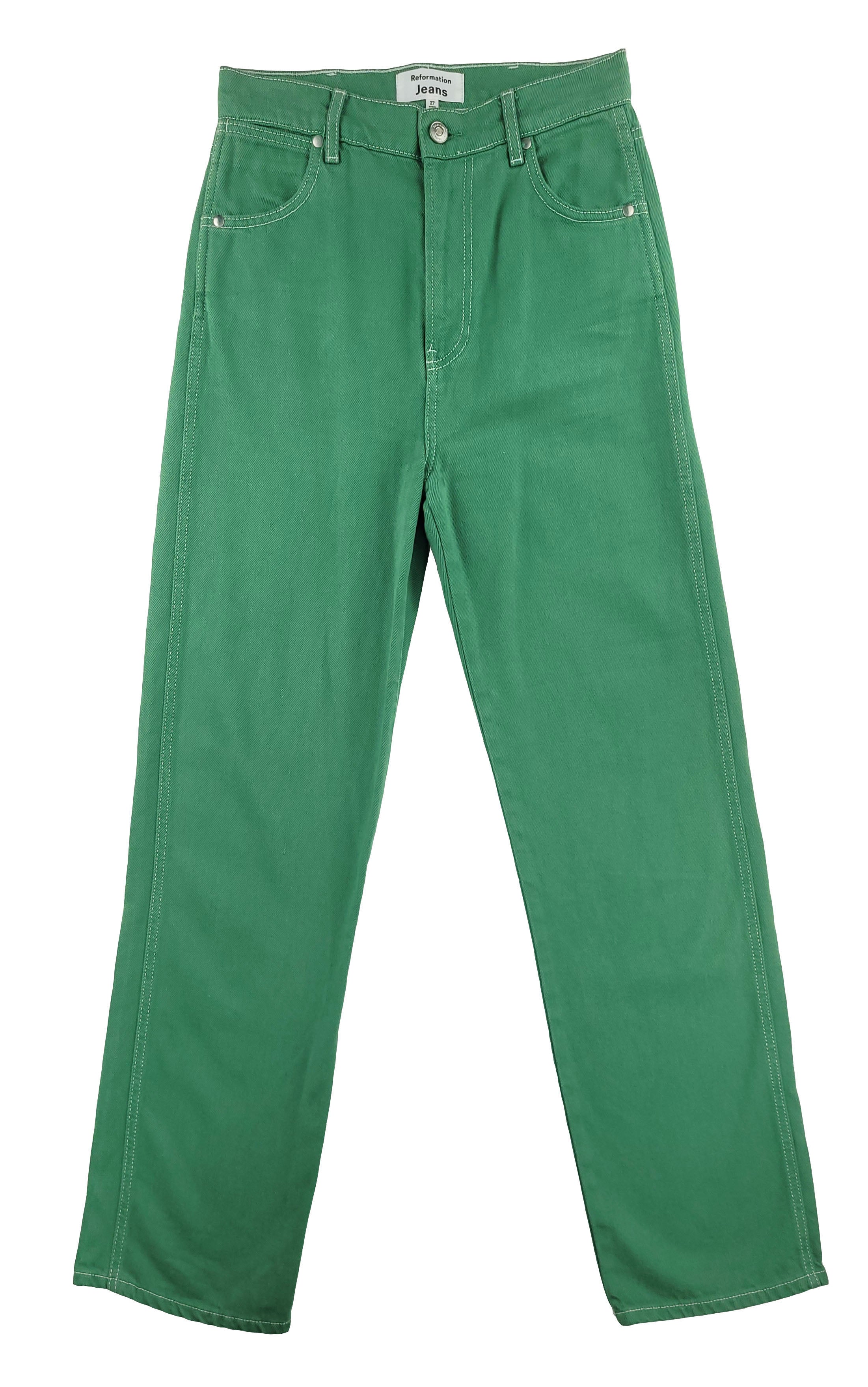 Reformation Cowboy High Rise Straight Jeans