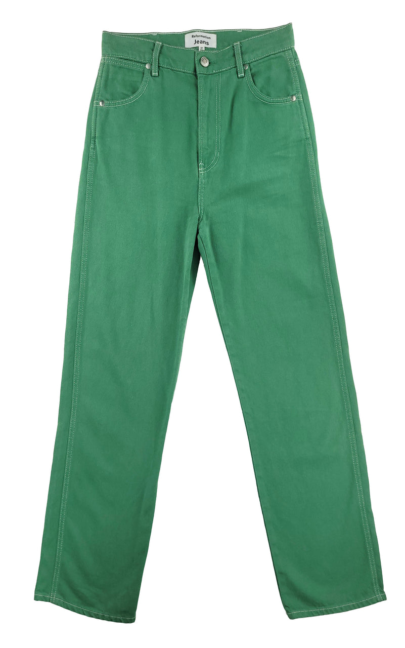 Reformation Cowboy High Rise Straight Jeans