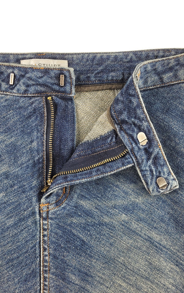 Straight Cut 00s Jean Skirt