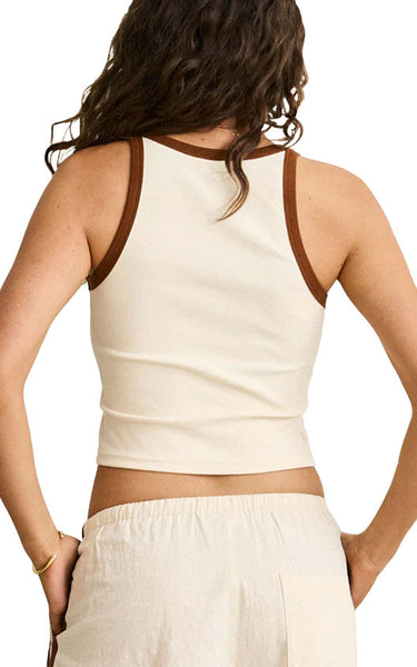 Holiday Tank in Cream