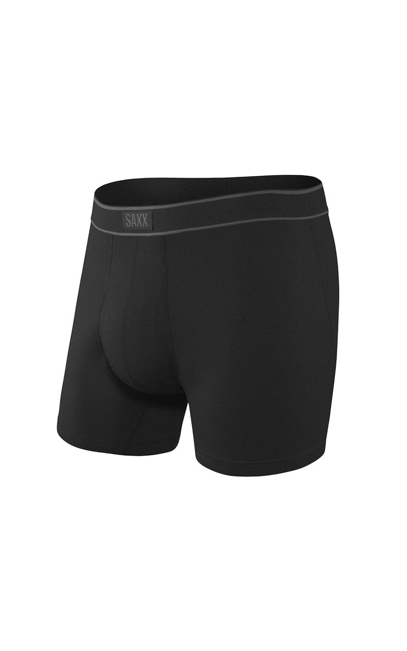 Daytripper Boxer Brief Relax Fit in Solid Black