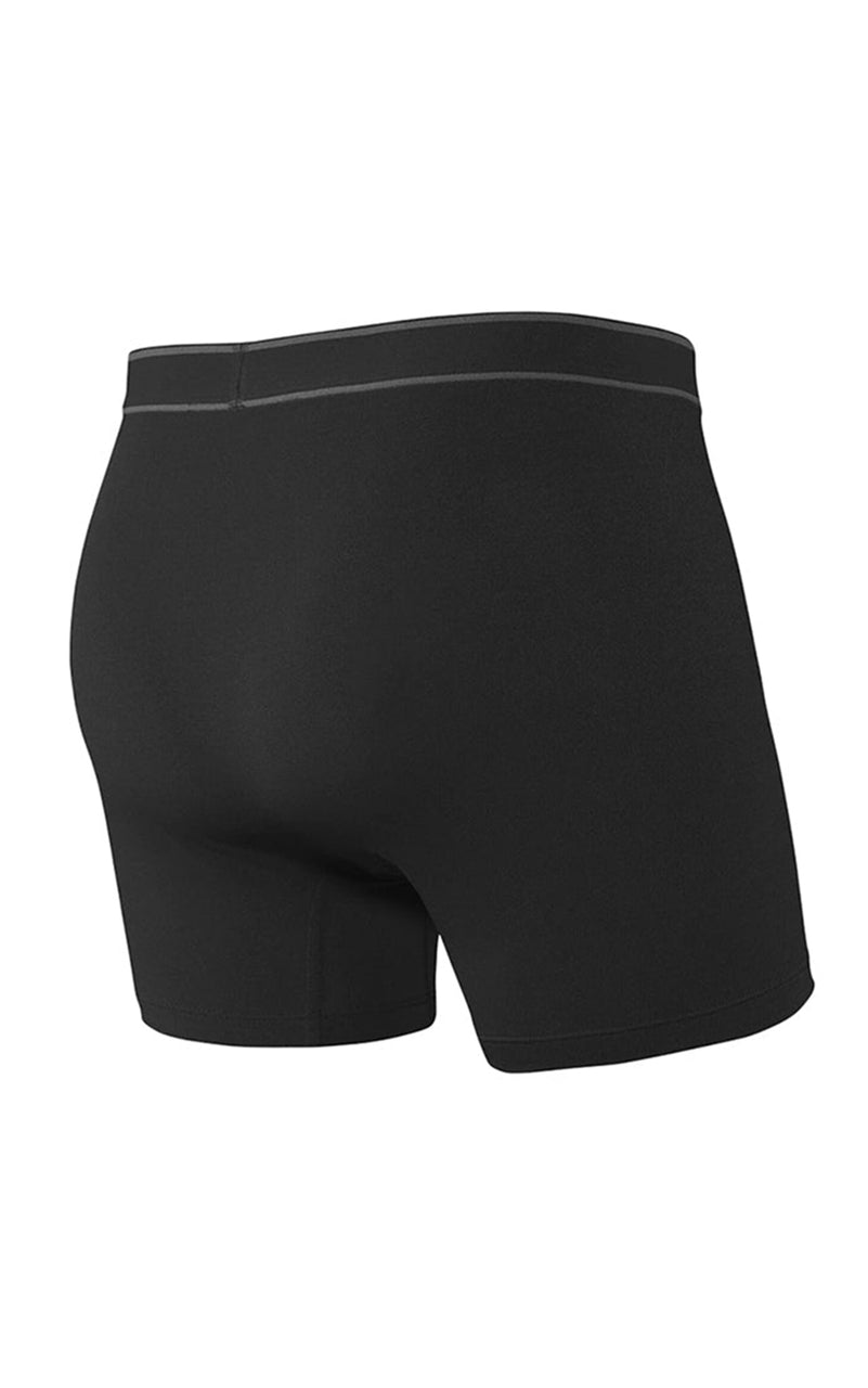 Daytripper Boxer Brief Relax Fit in Solid Black