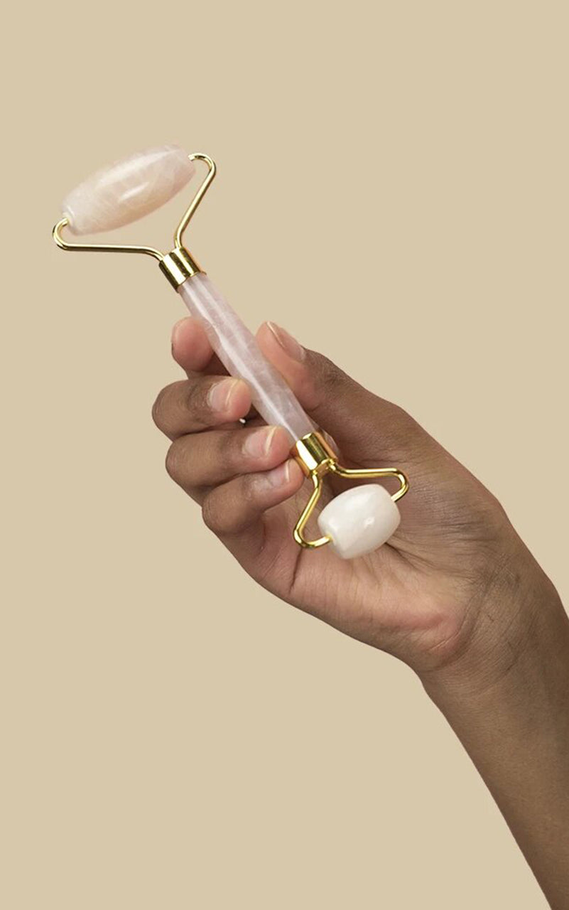 Rose Quartz Facial Roller