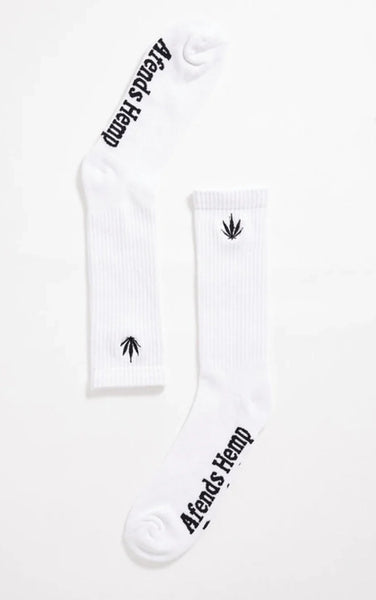 Happy Hemp Organic Socks in White