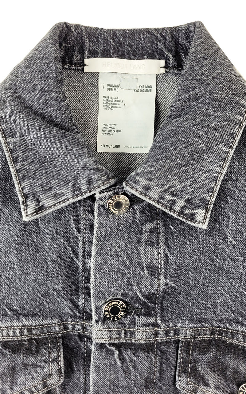 HELMUT LANG Femme Trucker Denim Dress