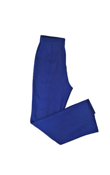VERSACE COUTURE Royal Blue Trousers