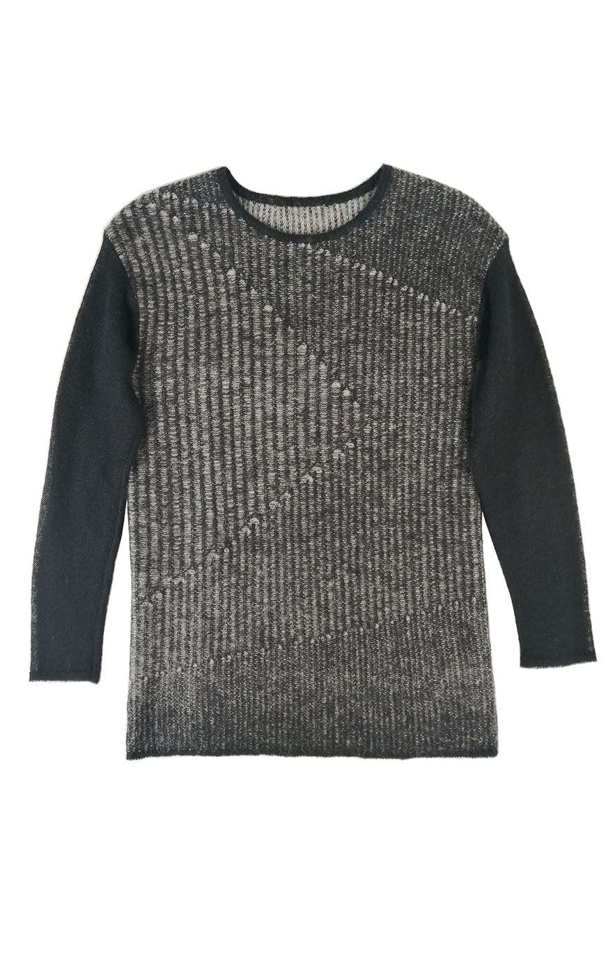 Fuzzy Hacker Knit Top